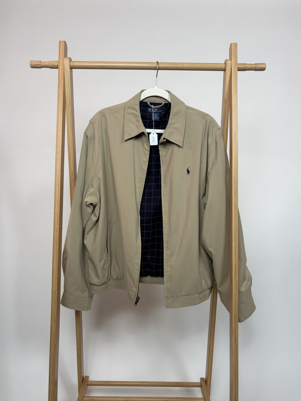 PF-1363 Polo RL Ralph Lauren Tan Bomber Jacket